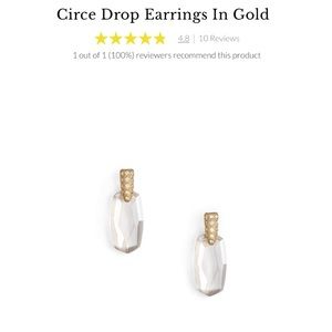 Kendra Scott Circle Drop Earrings